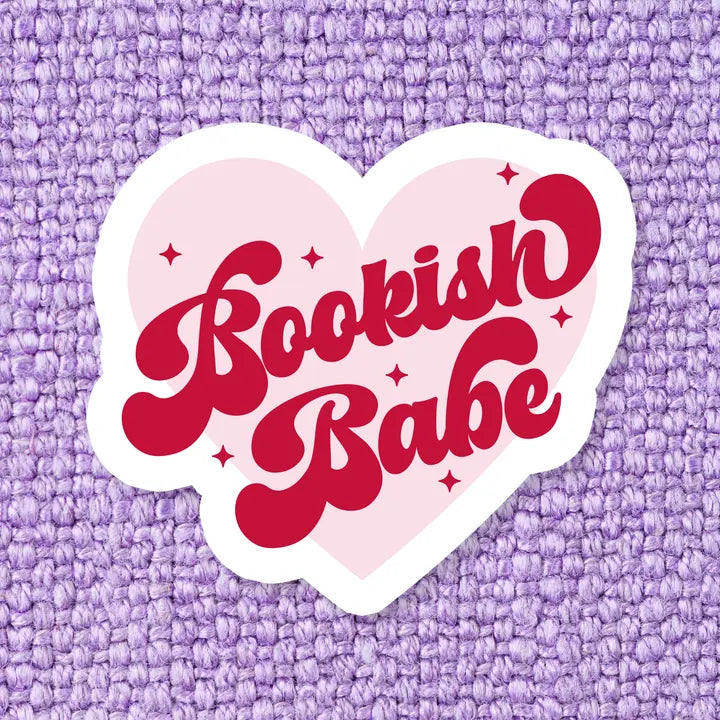 Bookish Babe Vinyl Sticker