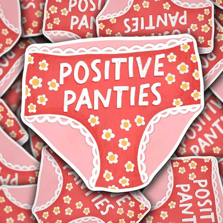Positive Panties Sticker