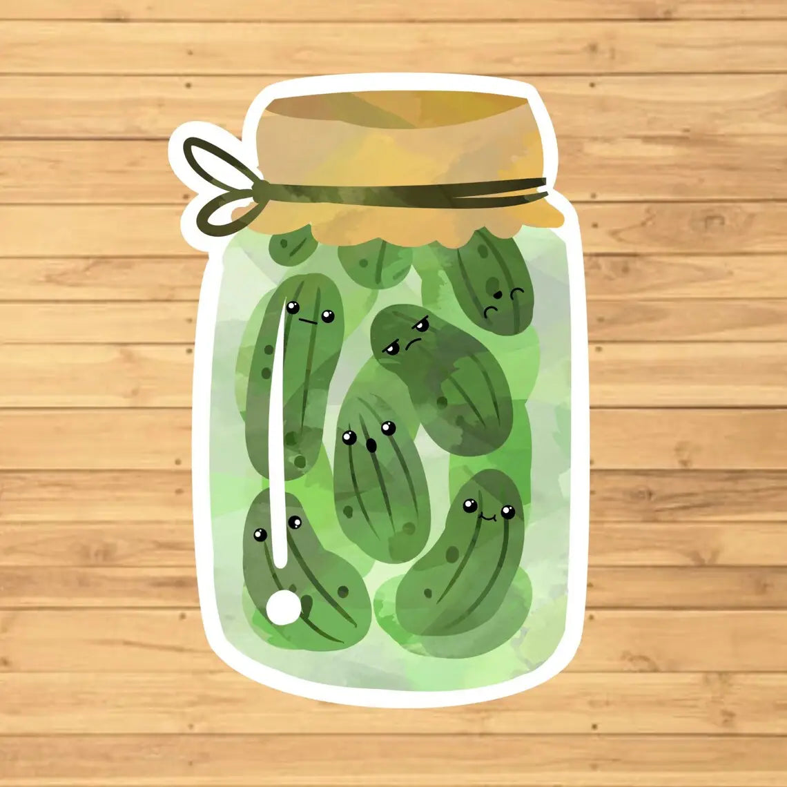 Pickle Jar Sticker
