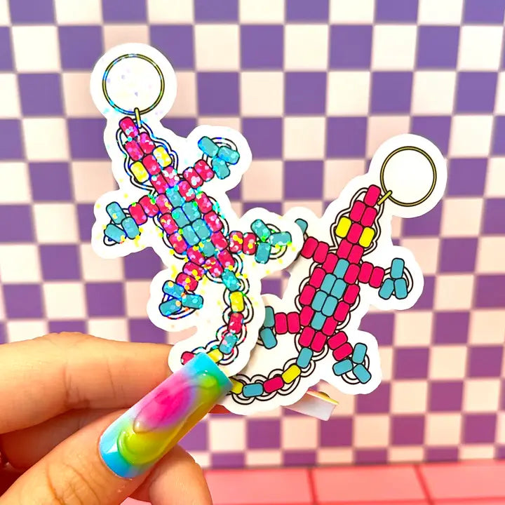 Beaded Lizard Vinyl Sticker