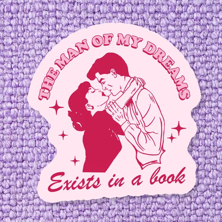 Exists in a Book Vinyl Sticker