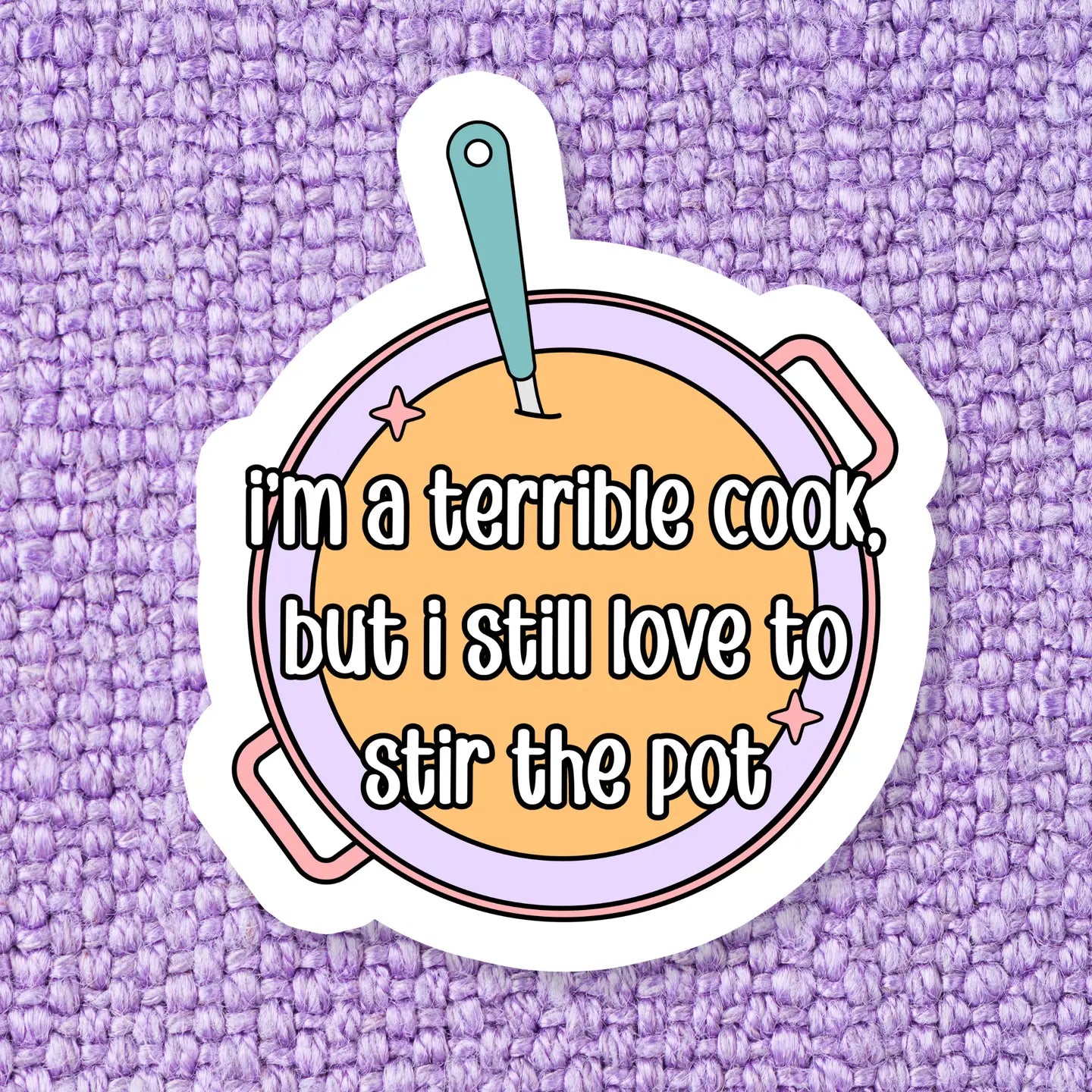 Stir the Pot Vinyl Sticker