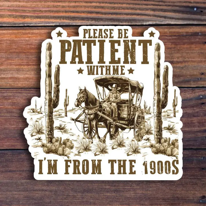 1900s Sticker