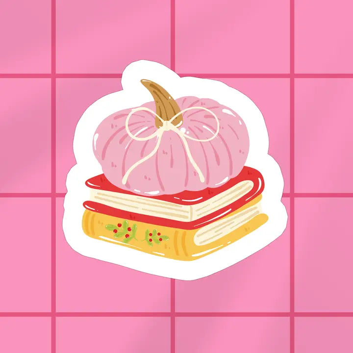 Pumpkin Stack Vinyl Sticker