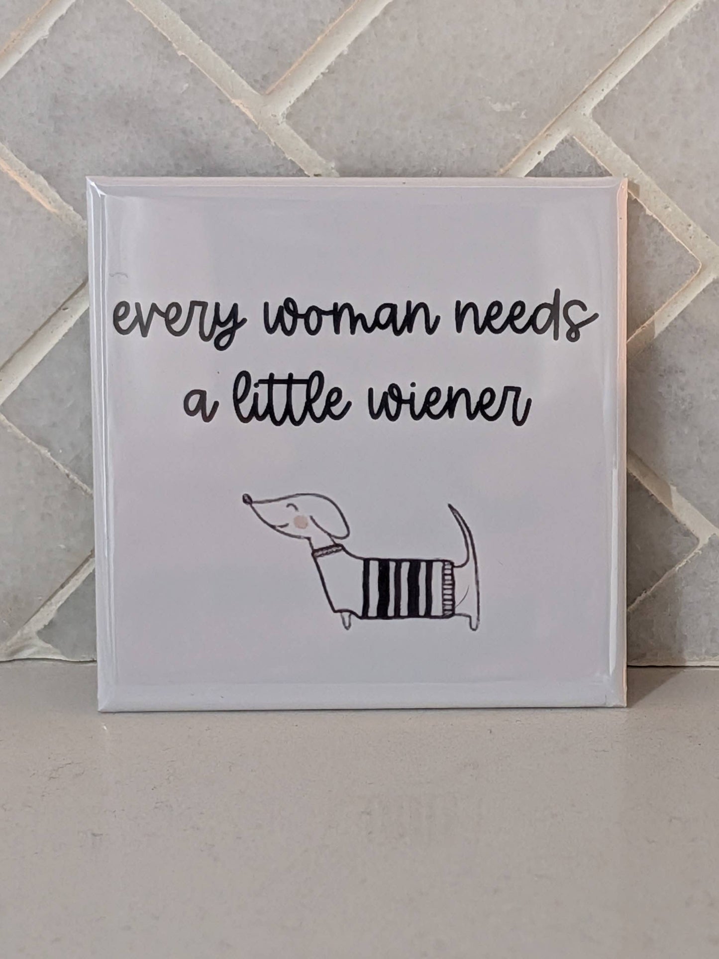 Little Wiener Magnet