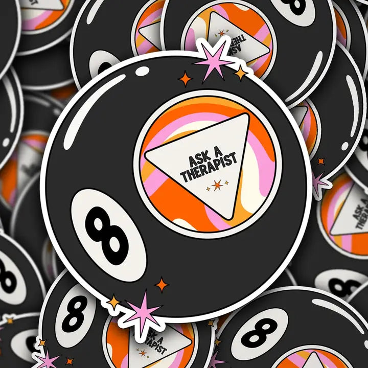 Magic 8 Ball Sticker