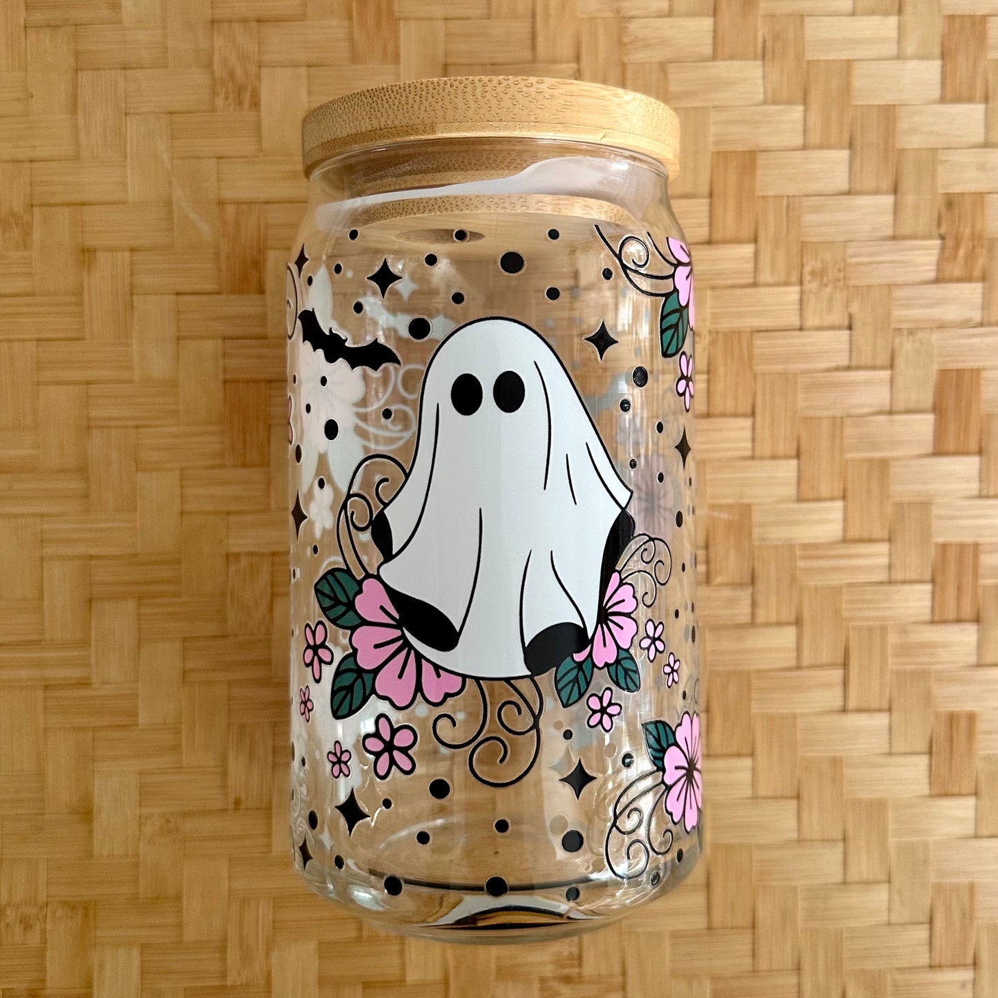16 oz. Elegant Ghost Cup