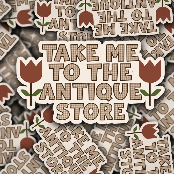 Antique Store Sticker