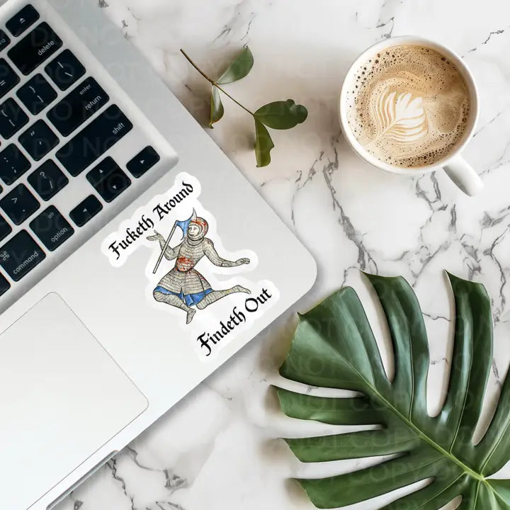 Find Out Sticker