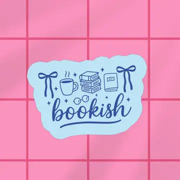 Bookish Vinyl Sticker