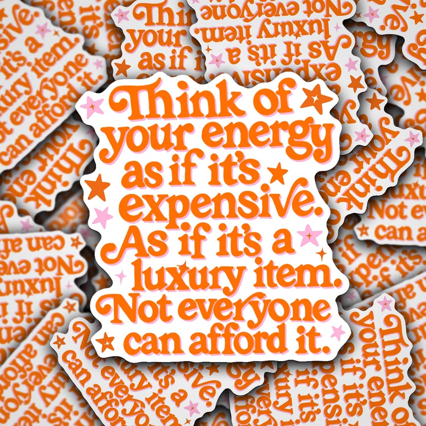 As If It's Expensive Sticker