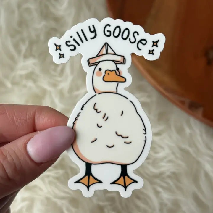 Silly Goose Sticker