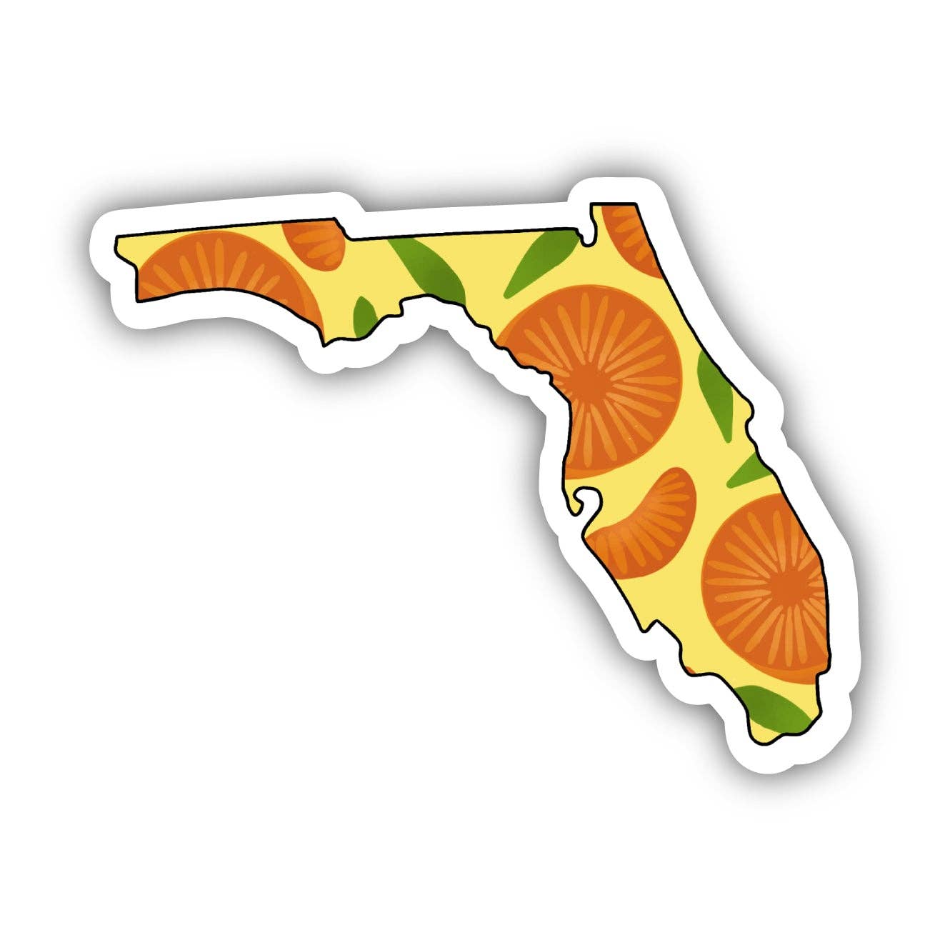 Florida Oranges Sticker