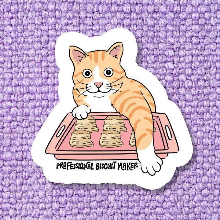 Biscuit Maker Vinyl Sticker