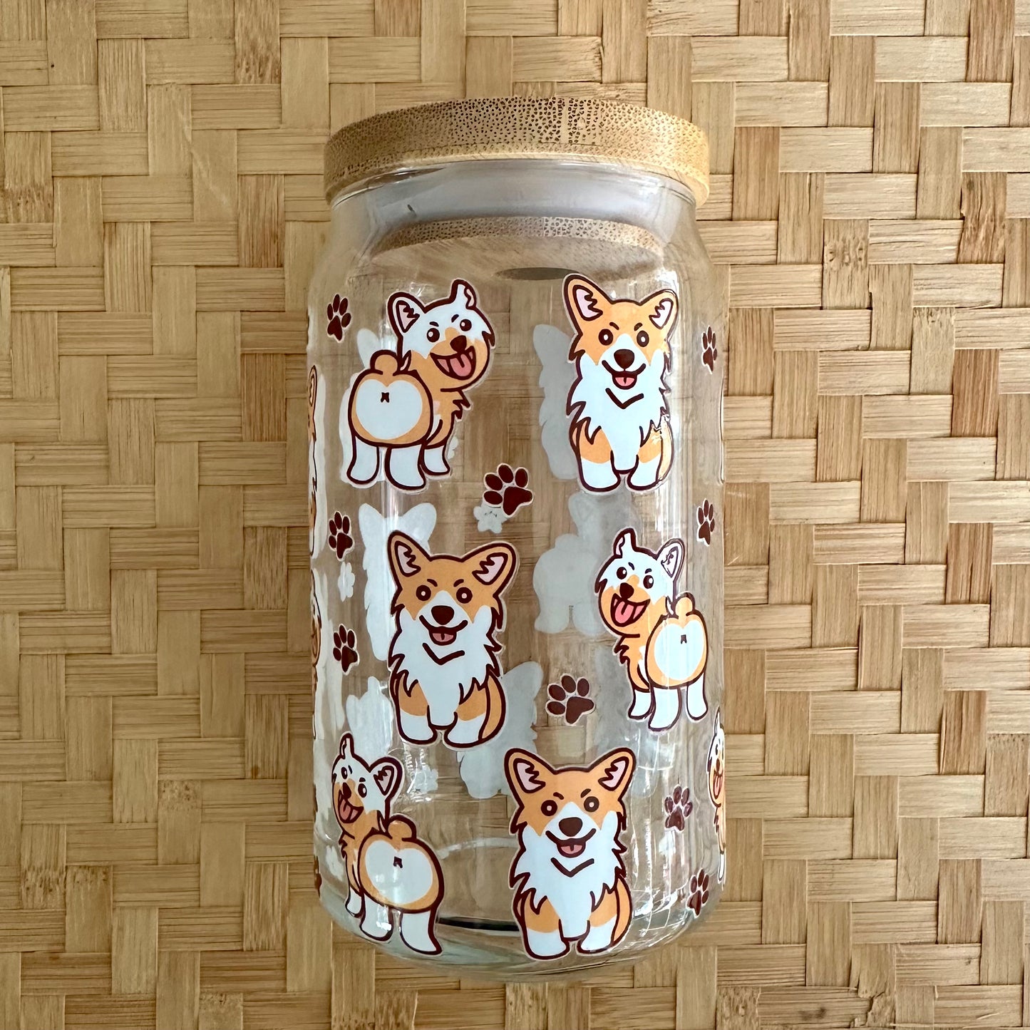 16 oz. Corgi Cup