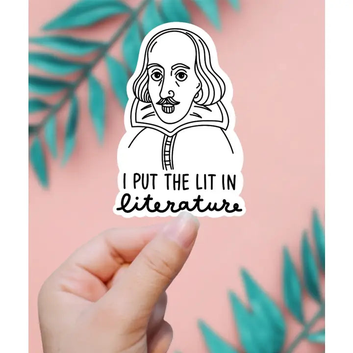 Literature Sticker