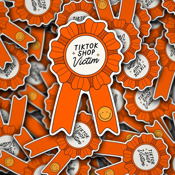 TikTok Shop Victim Sticker