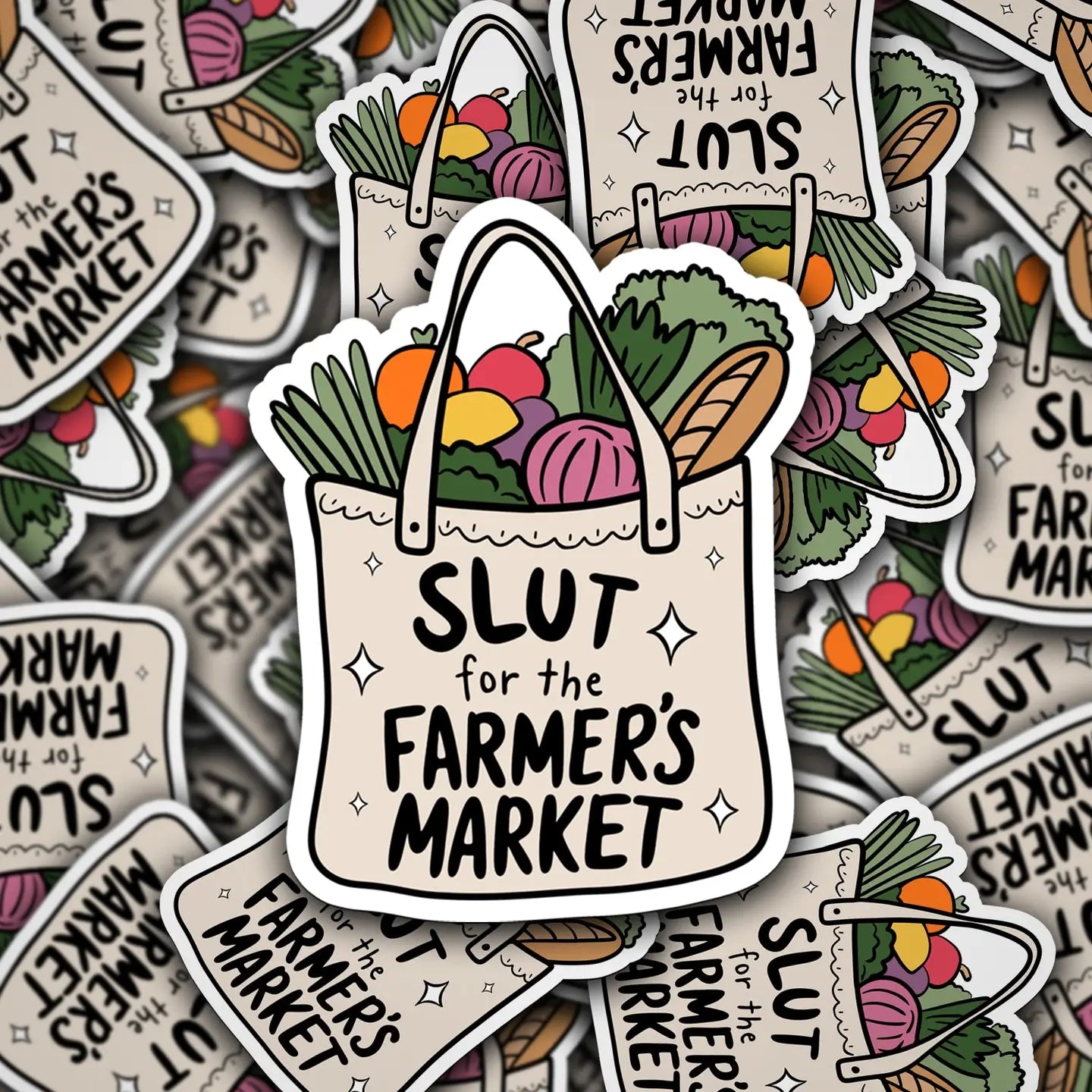 Farmers Market Sticker