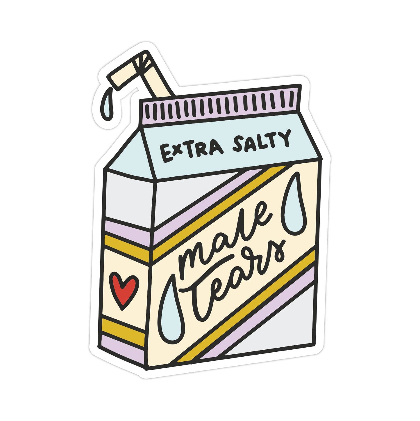 Extra Salty Male Tears Sticker