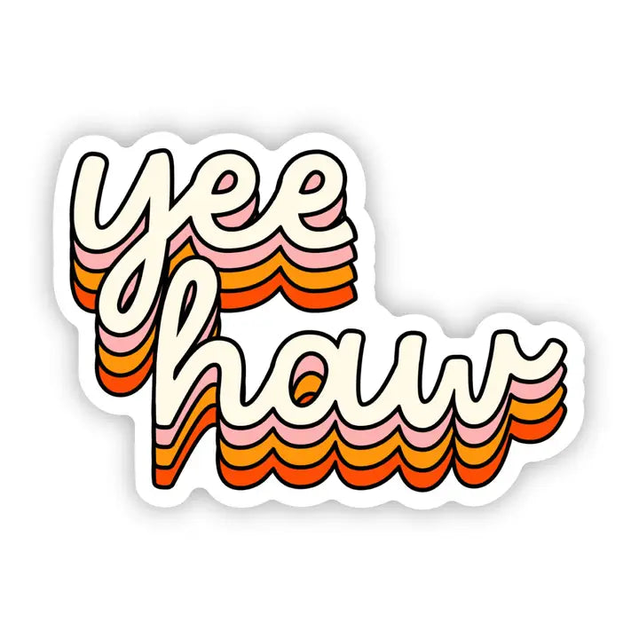 Yeehaw Sticker