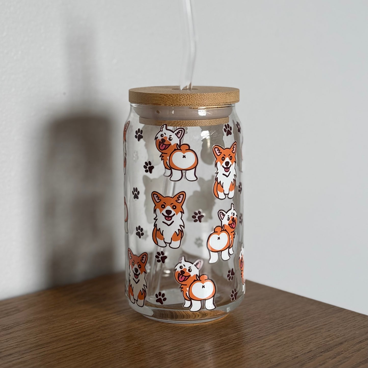16 oz. Corgi Cup