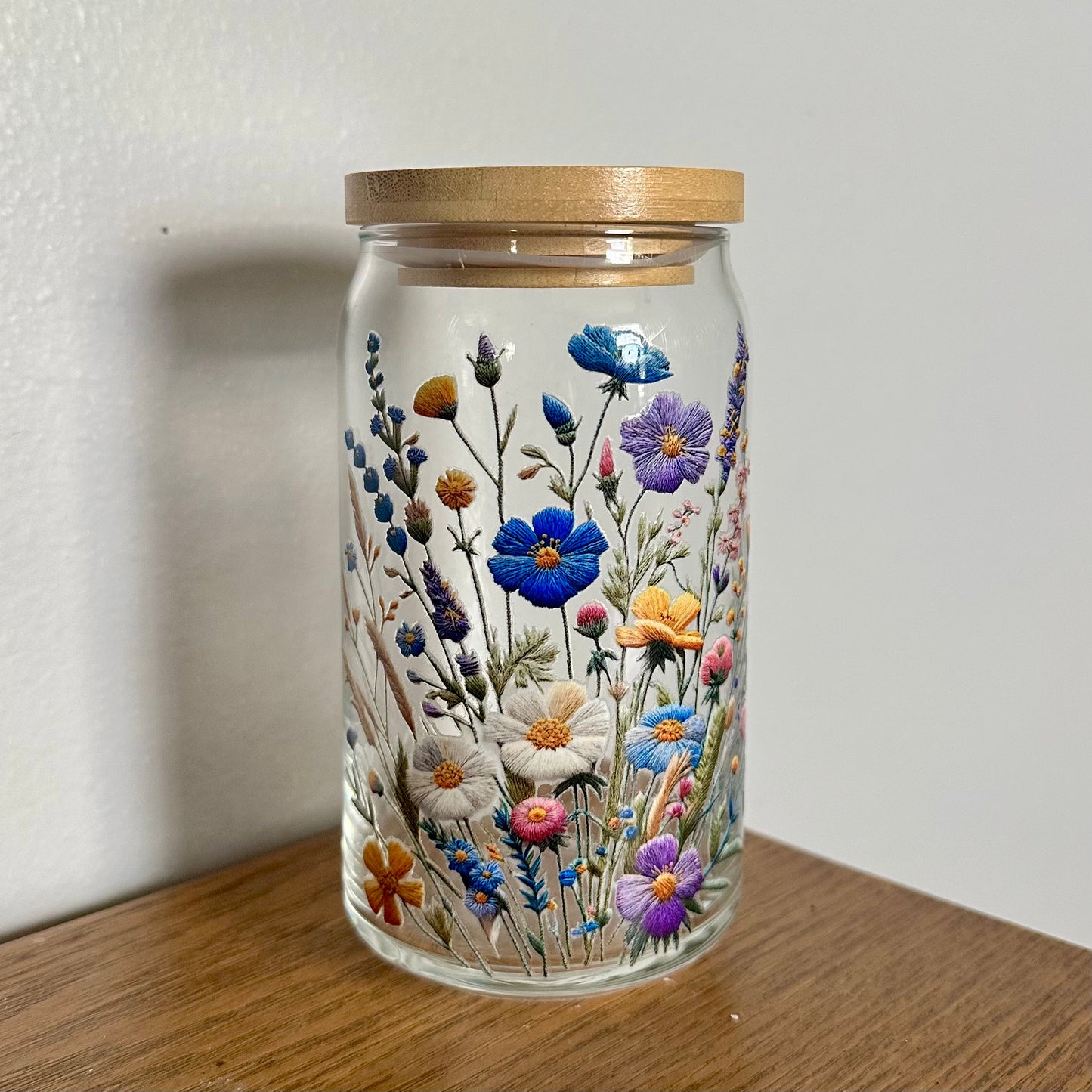 16 oz. Flower Bundle Cup