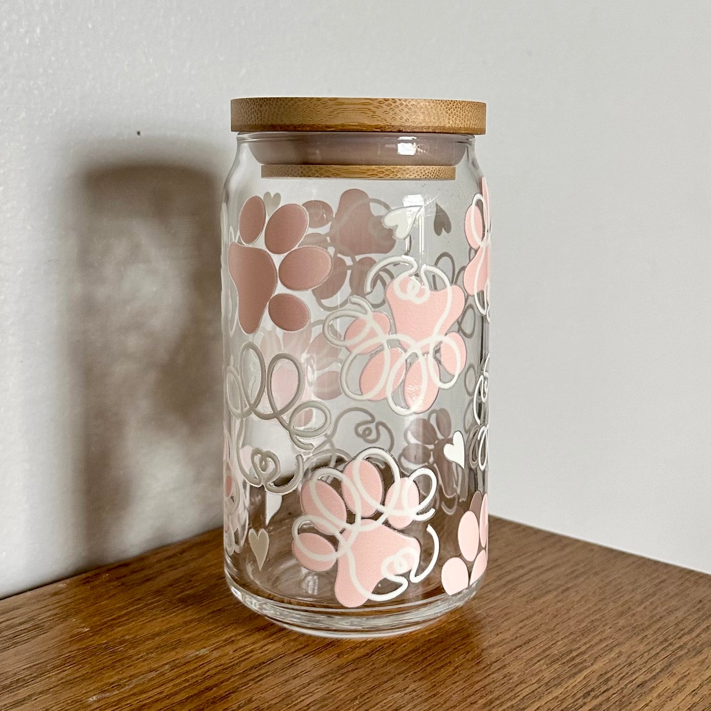 16 oz. Paw Outline Cup