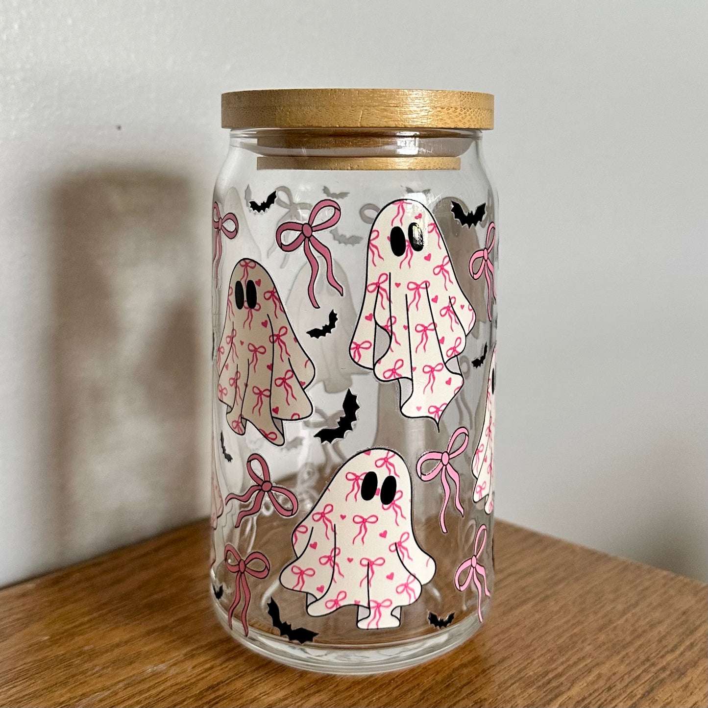 16 oz. Pink Ghost Cup