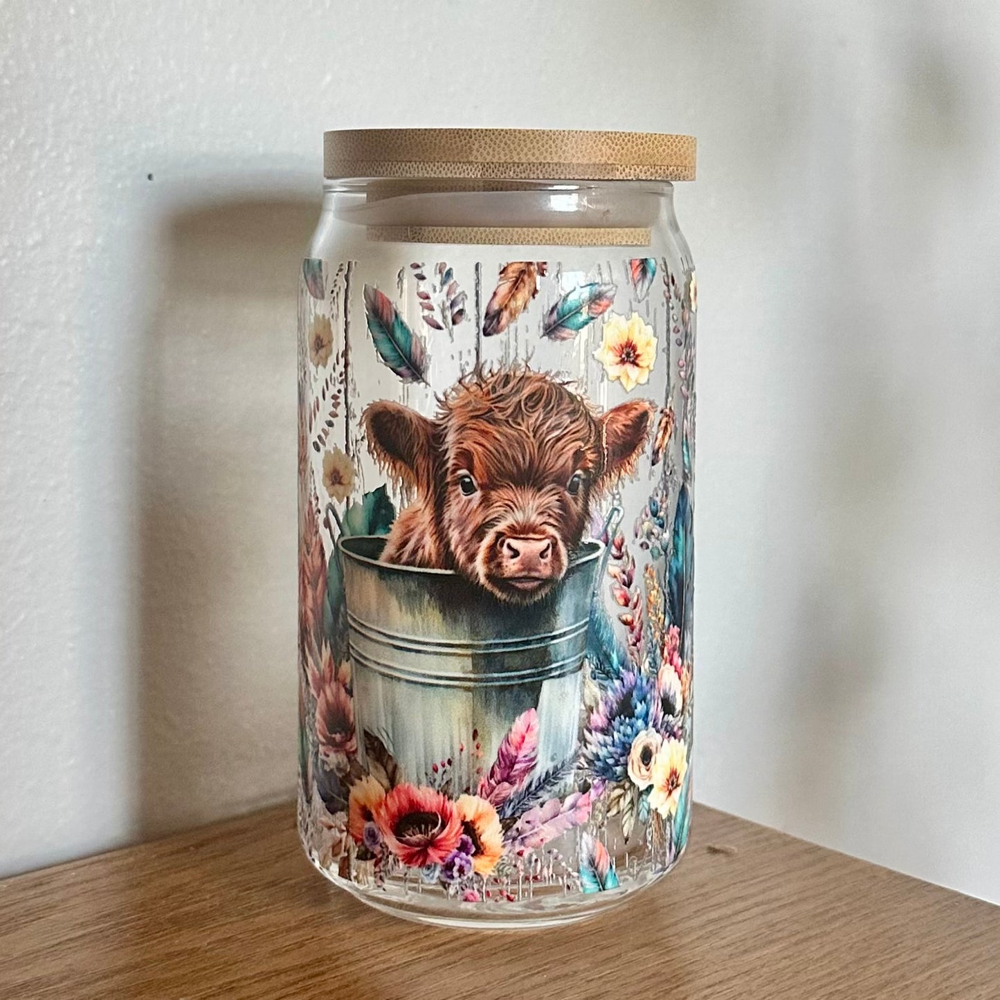 16 oz. Cow Bucket Cup