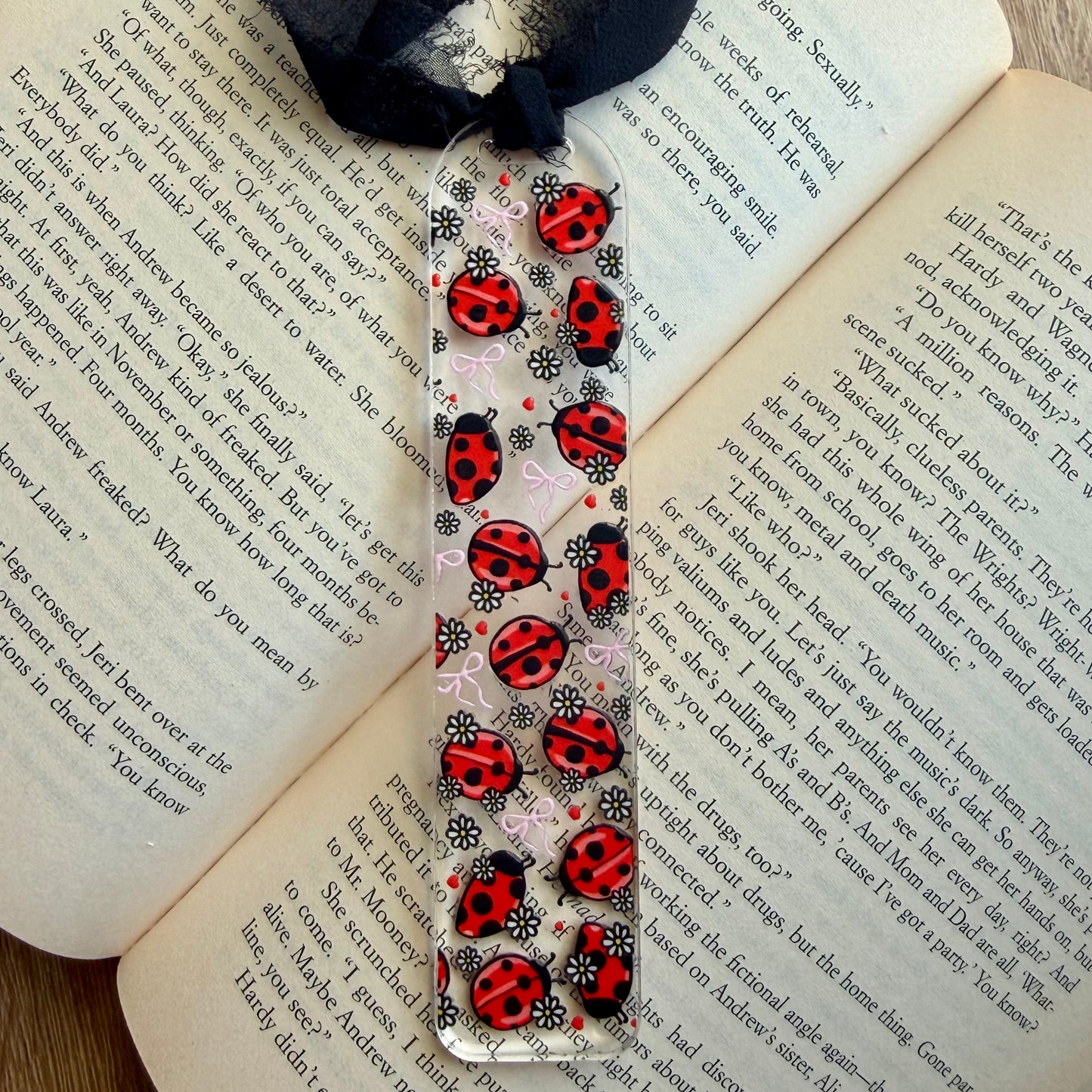 Ladybugs Bookmark