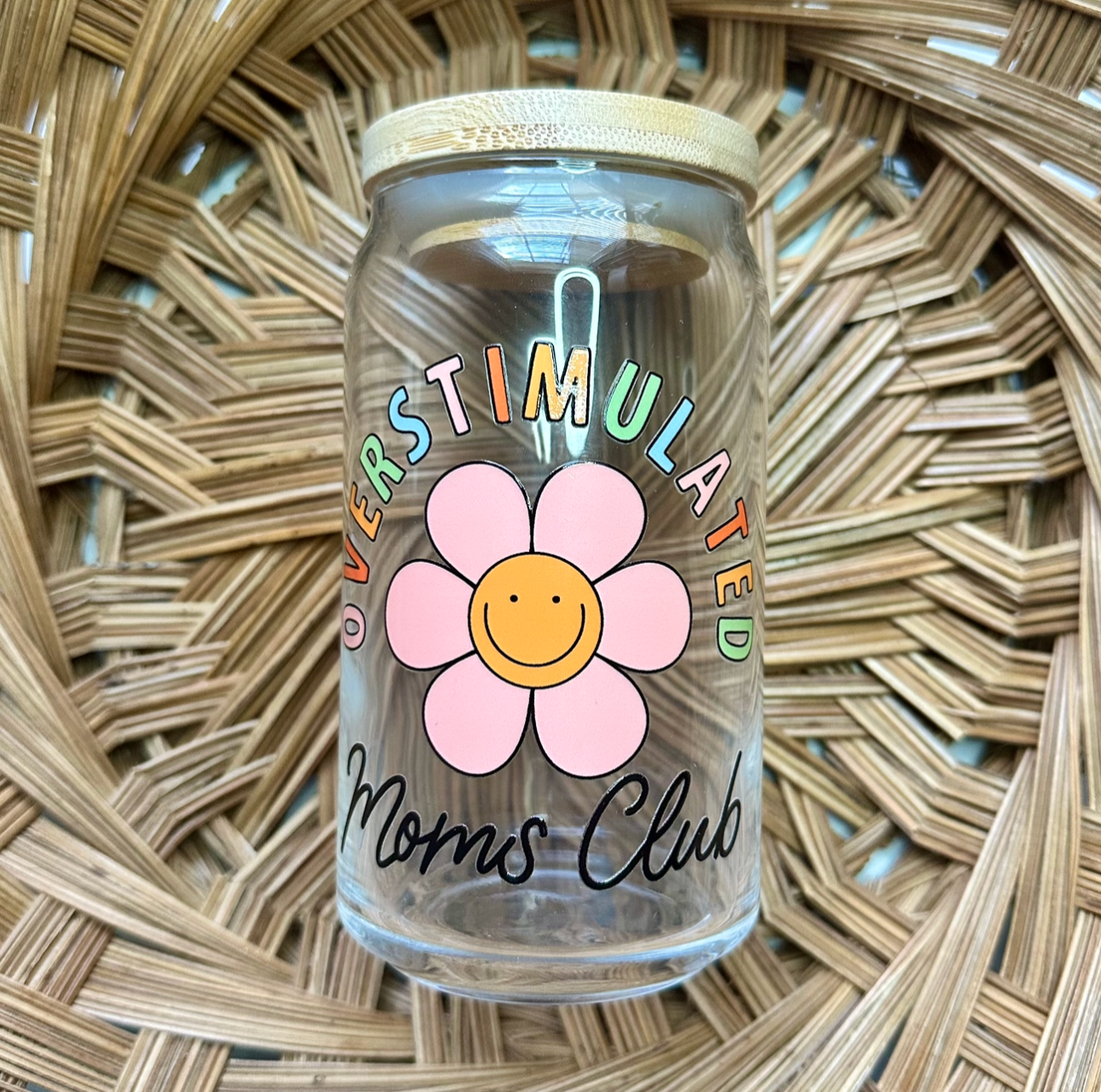 16 oz. Overstimulated Mom Club Cup