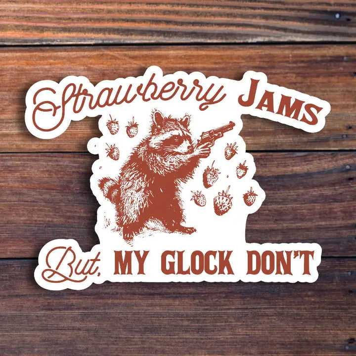 Strawberry Jams Sticker