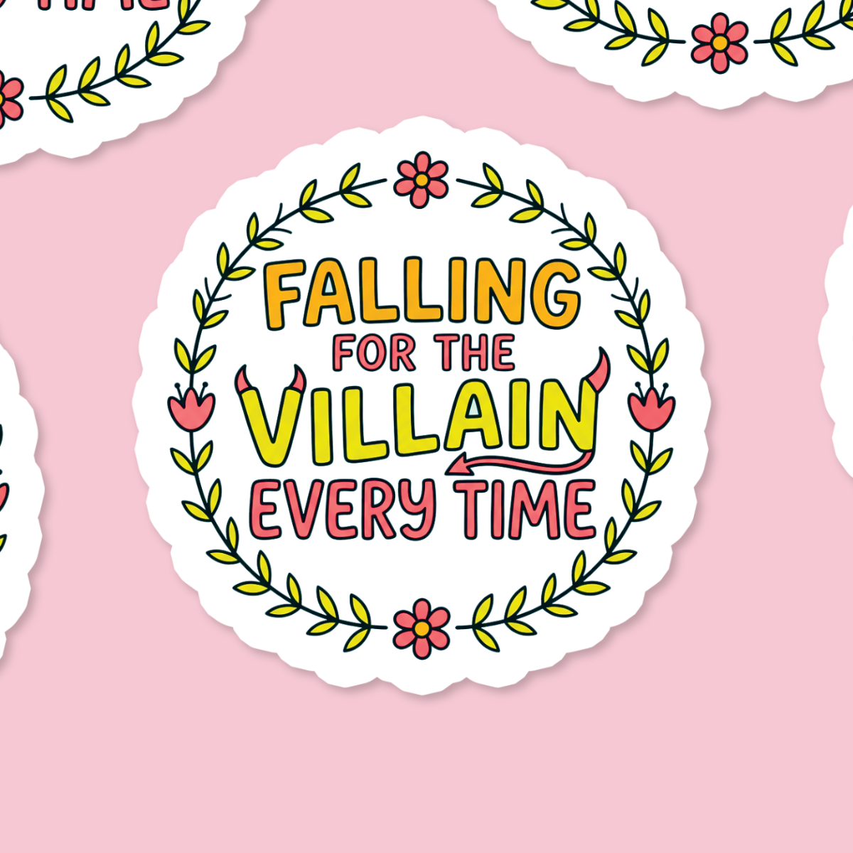 Villain Sticker