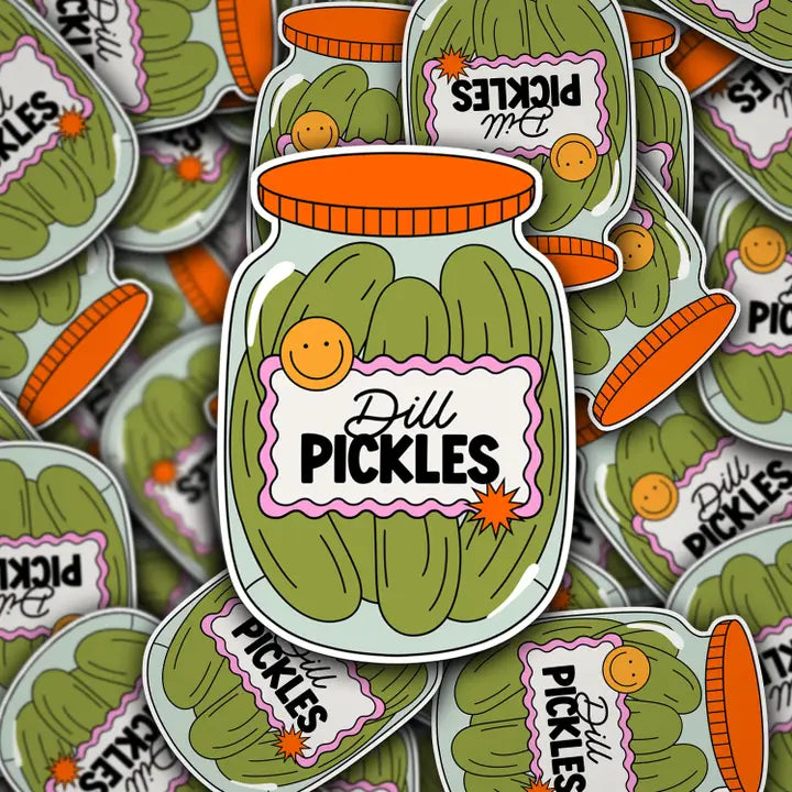 Dill Pickles Sticker