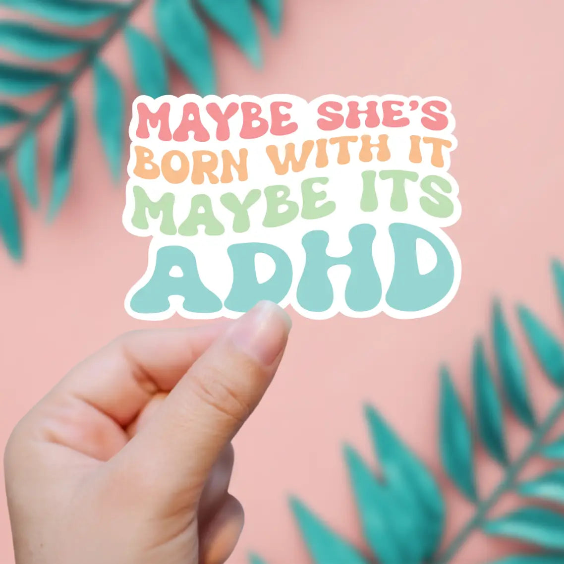ADHD Sticker