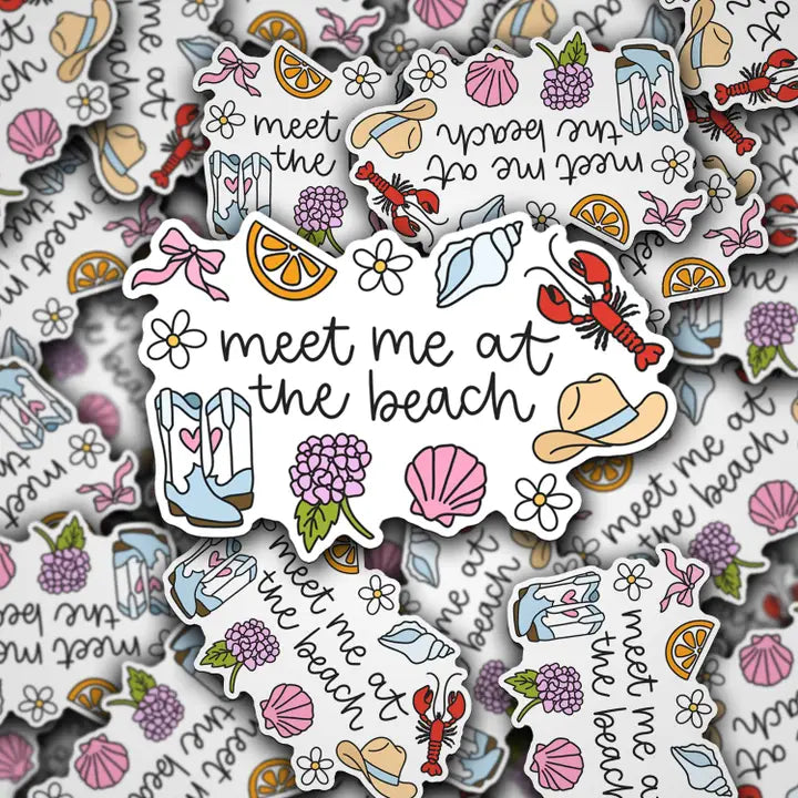 Meet Me Sticker