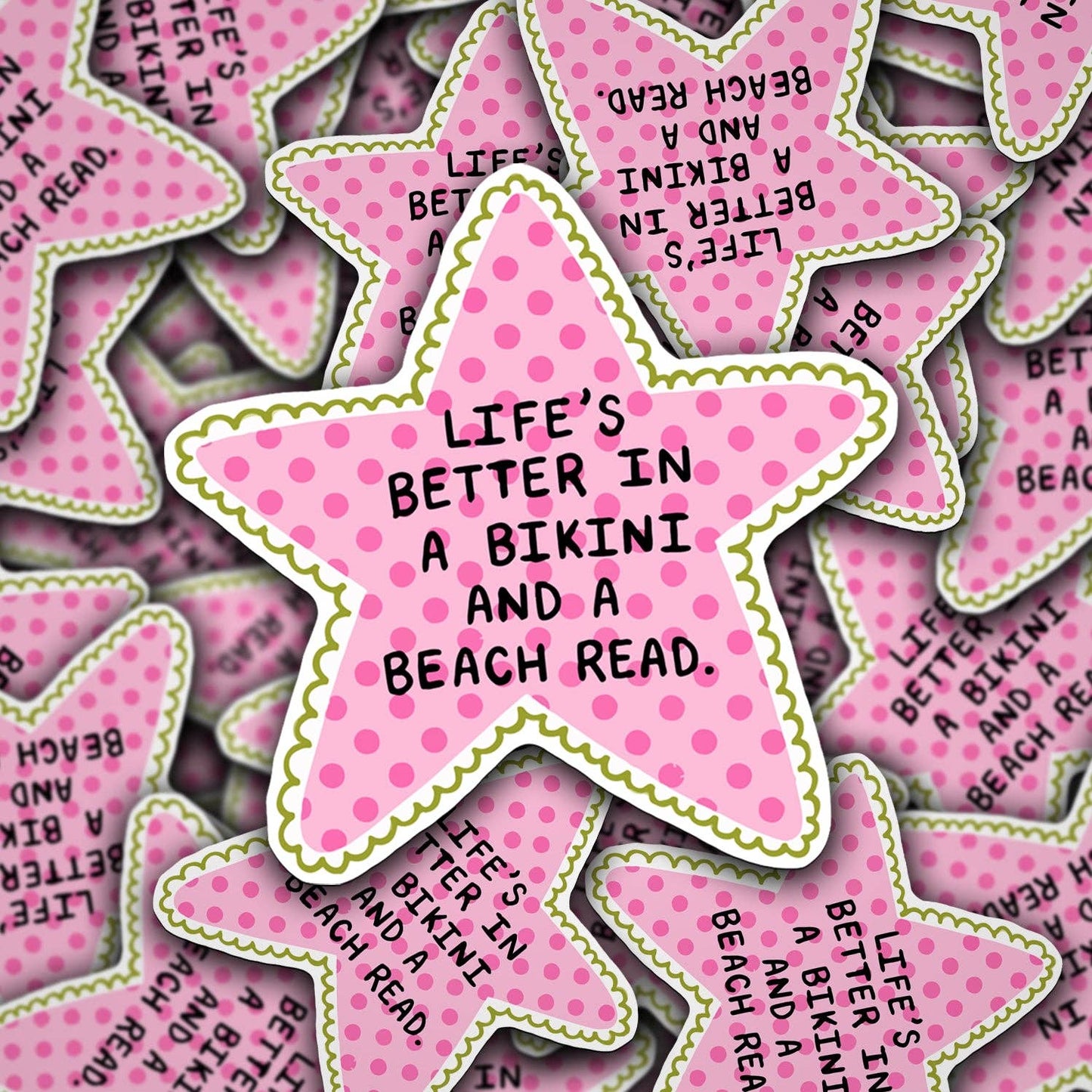 Beach Read Sticker