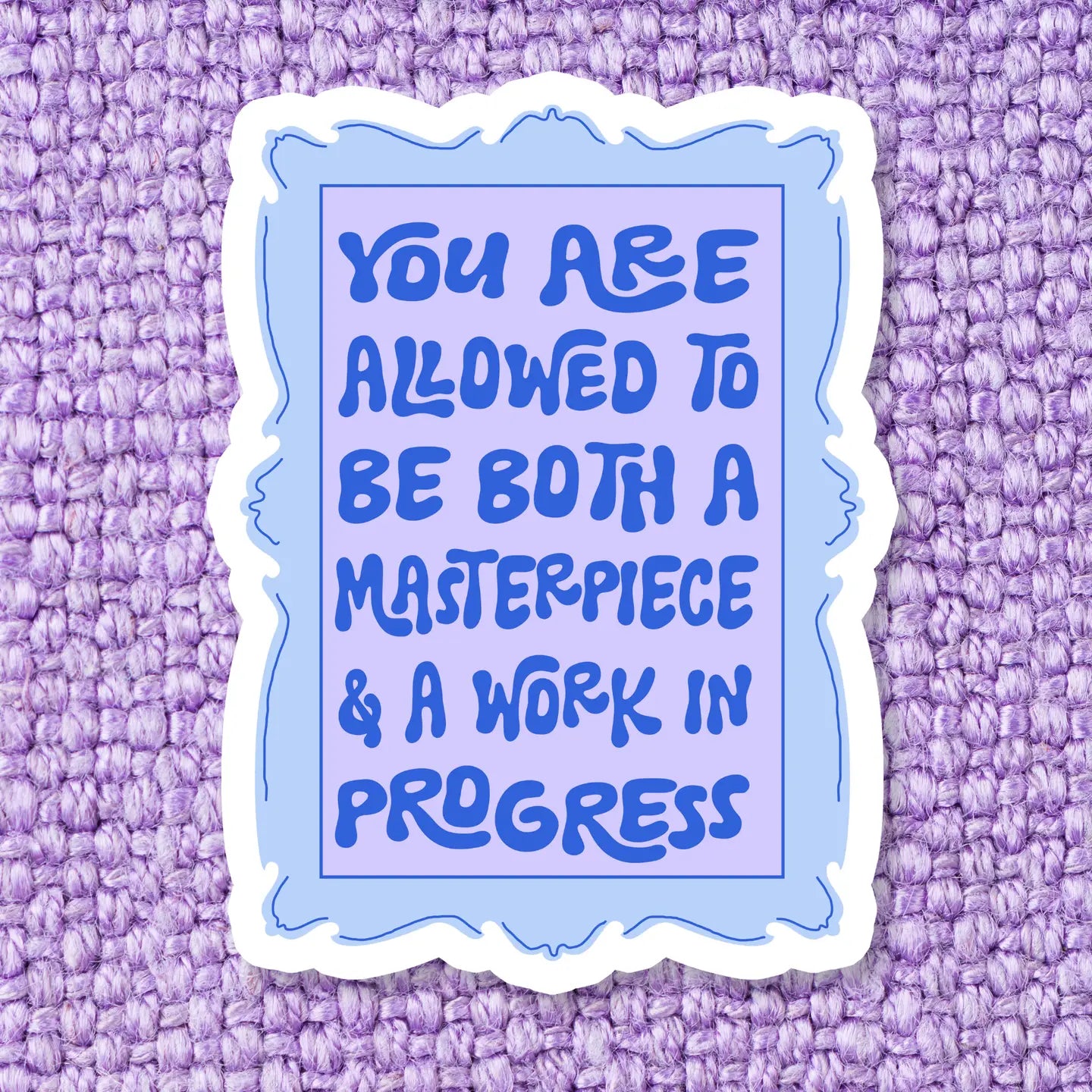 Masterpiece Vinyl Sticker