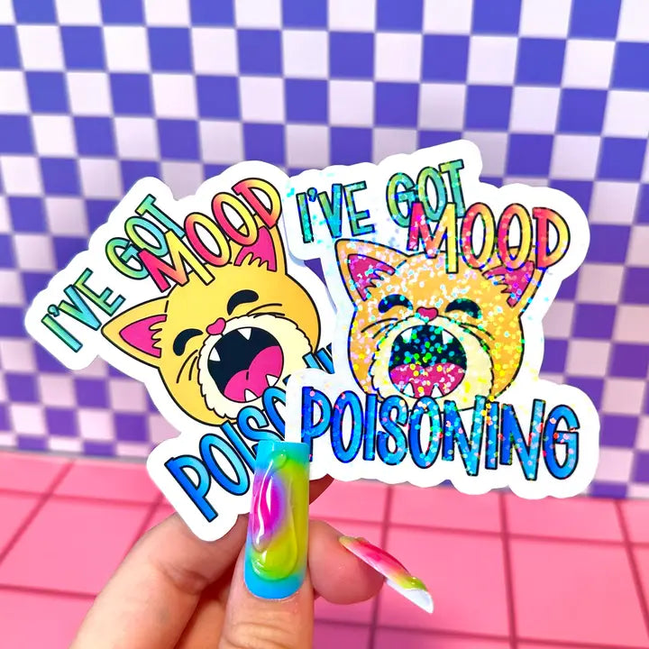Mood Poisoning Vinyl Sticker