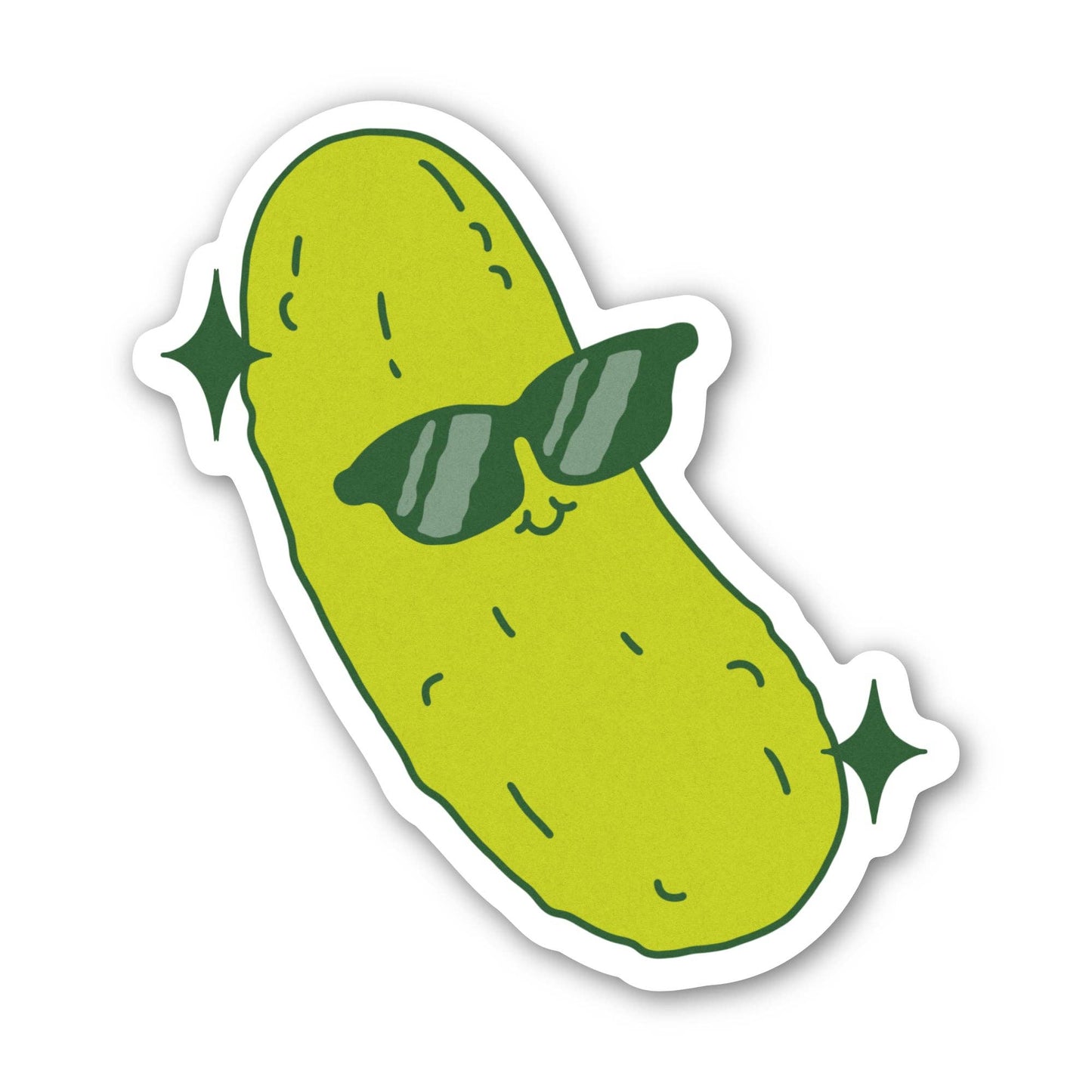 Cool Pickle Sticker