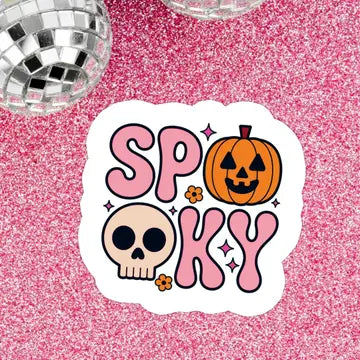 Spooky Vinyl Sticker