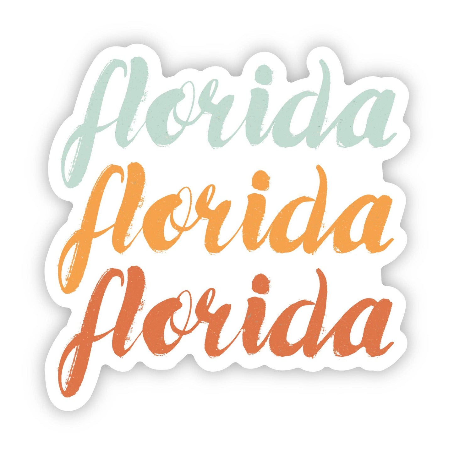 Florida Text Sticker