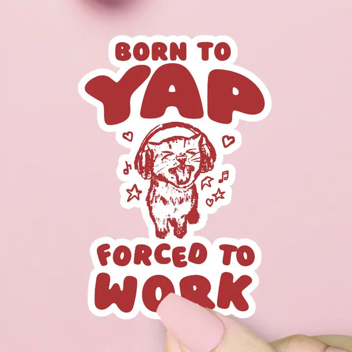 Forced to Work Sticker