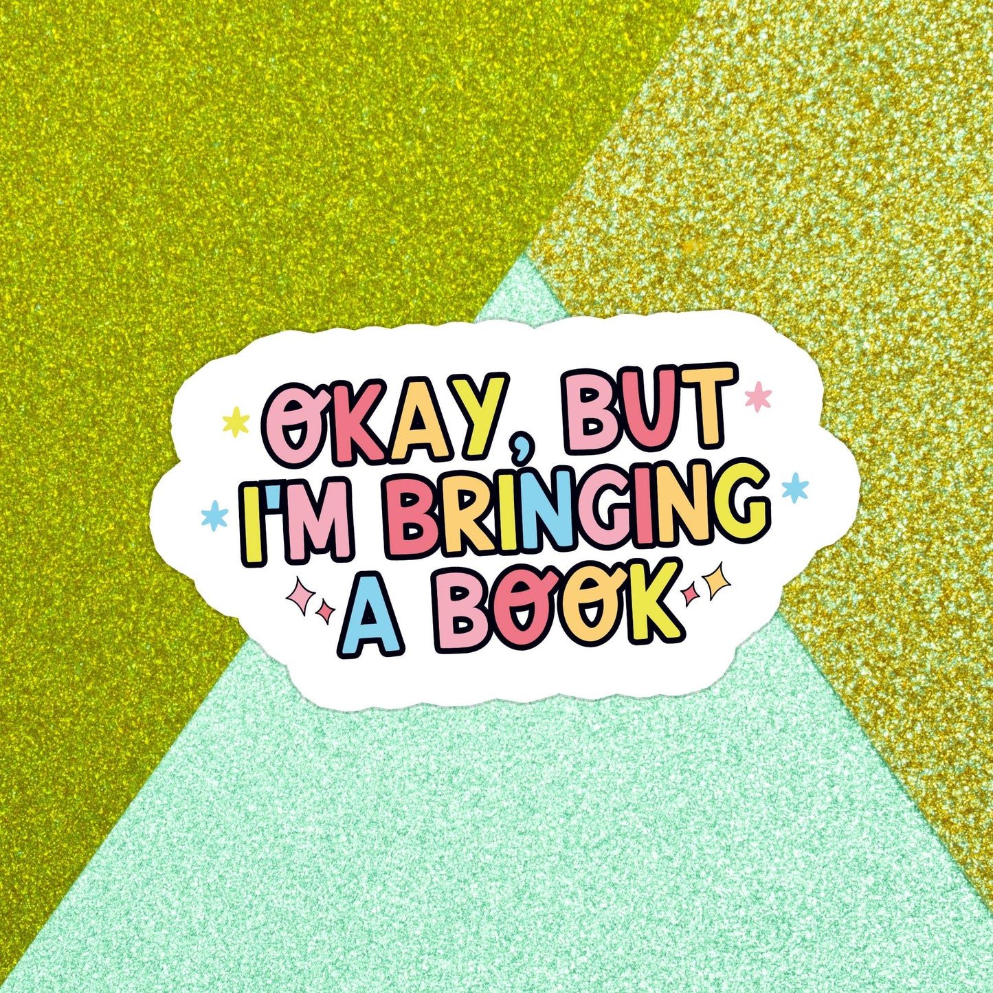 Bringing a Book Sticker