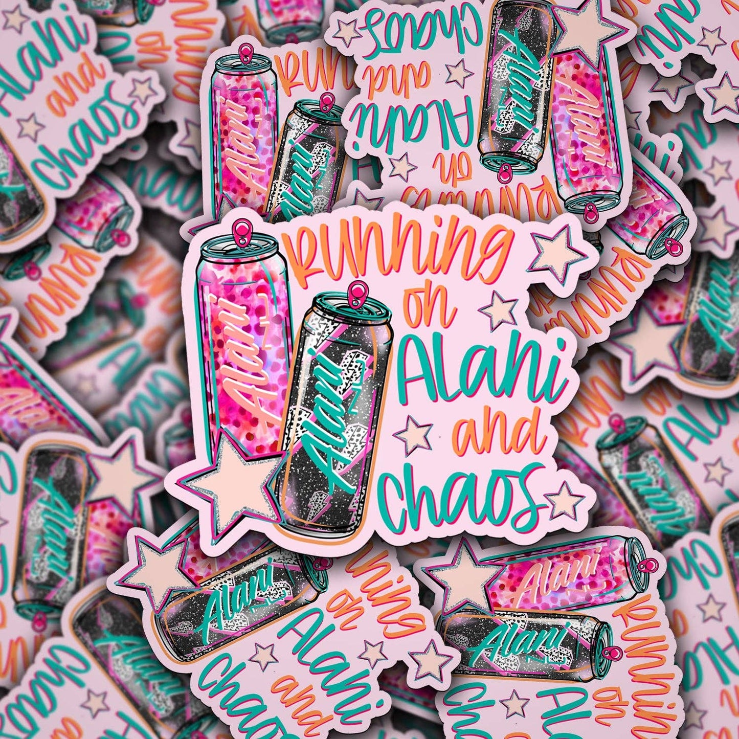Energy Drinks And Chaos Sticker