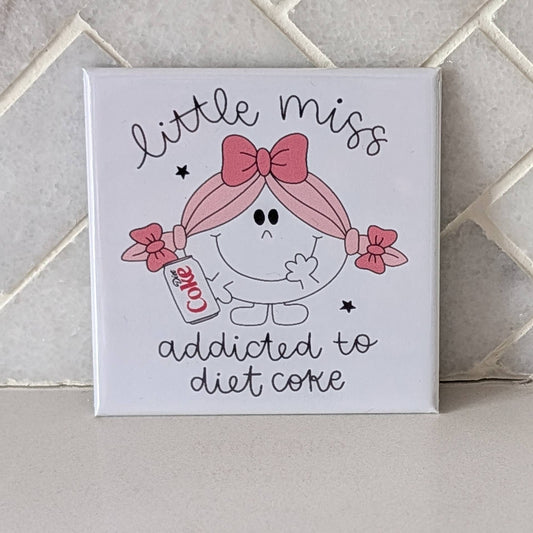 Little Miss Diet Coke Magnet