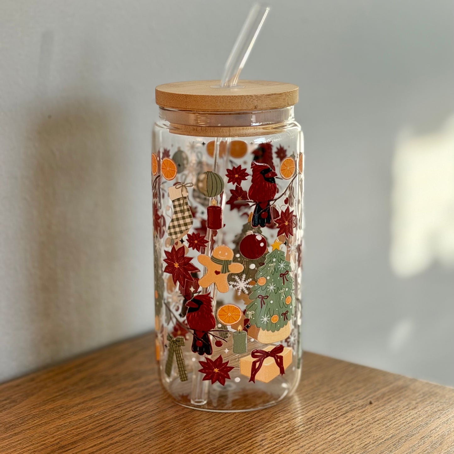 16 oz. Holiday Cardinal Cup