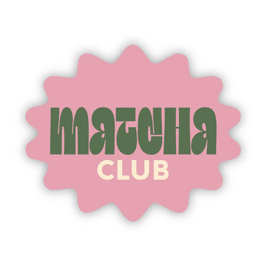 Matcha Club Sticker