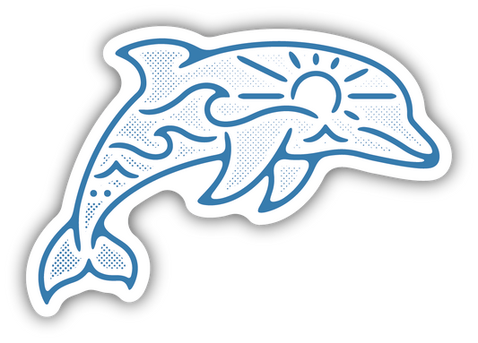 Dolphin Vinyl Sticker