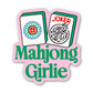 Mahjong Girlie Sticker